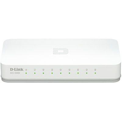 Imagem de Switch d-link 8 portas 10/100mb (des-1008c)