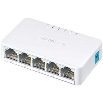 Imagem de Switch De Mesa 5 Portas 10/100 Mbps Mercusys Ms105 Mcs0019