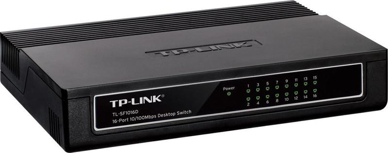 Imagem de Switch De Mesa De 16 Portas - 10/100mbps - Tl-sf1016d Smb