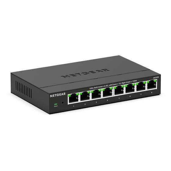 Imagem de Switch de Rede NETGEAR MS308 - 8 Portas 2,5 GbE e 1 GbE
