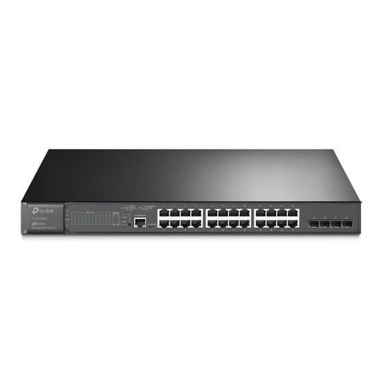 Imagem de Switch Gerenciavel Gigabit L2  De 28 Portas Com 24 Portas Poe  Jetstream Tl-sg3428mp Smb