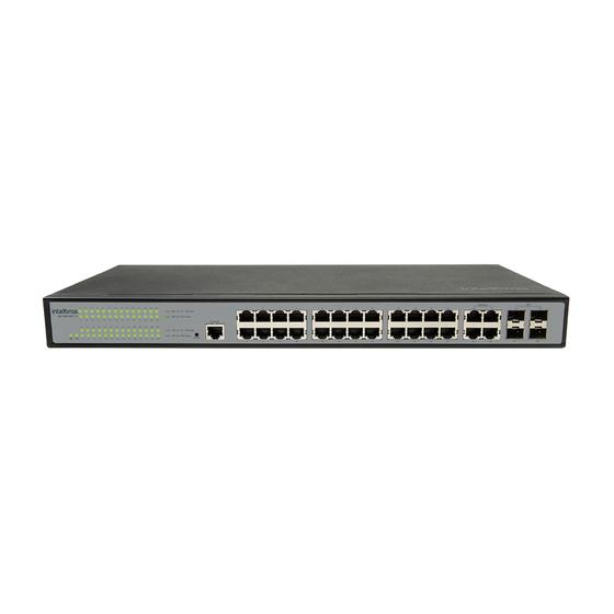 Imagem de Switch Gerenciável Ipv6 24p Giga + 4p Gbic - Sg 2404 Mr L2+