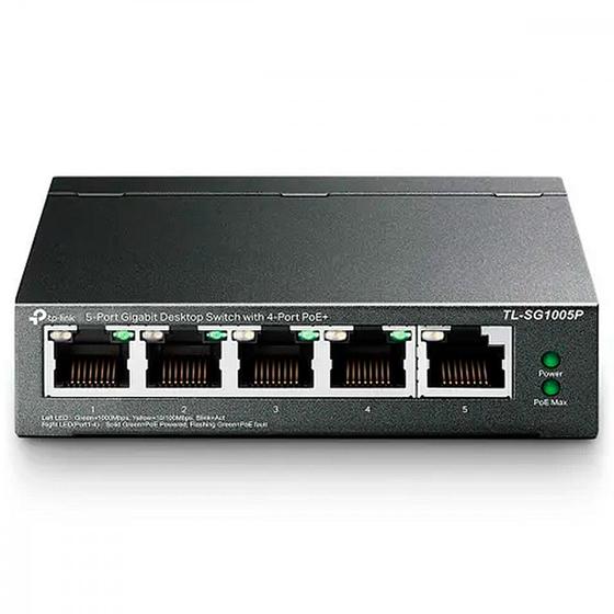 Imagem de Switch Gigabit de Mesa de 5 portas TL-SG1005P