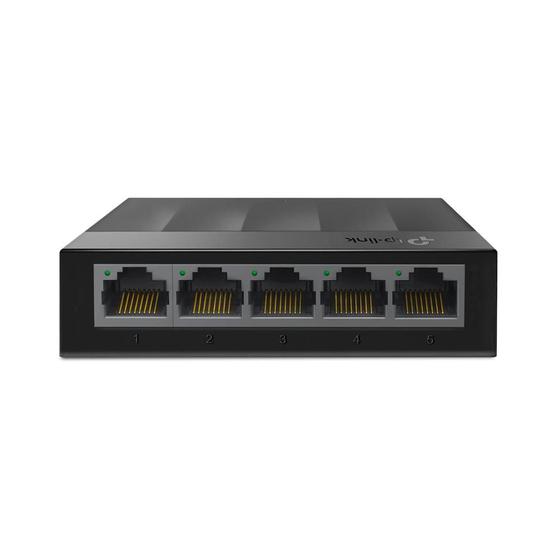 Imagem de Switch Gigabit De Mesa TP-Link 5 Portas 10/100/1000  LS-1005G