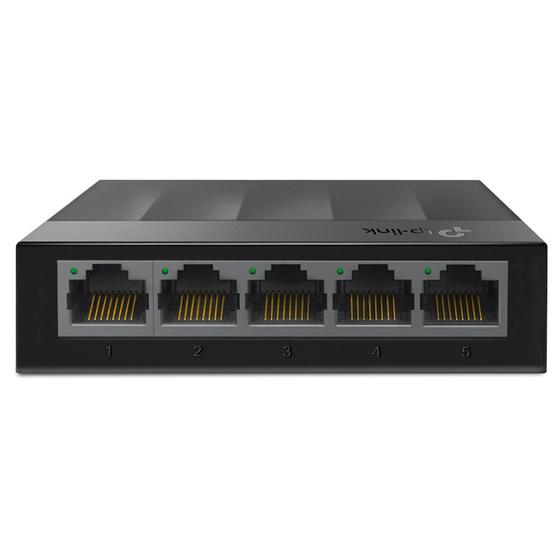 Imagem de Switch Gigabit de Mesa TP-Link 5 Portas 10/100/1000Mbps - LS1005G