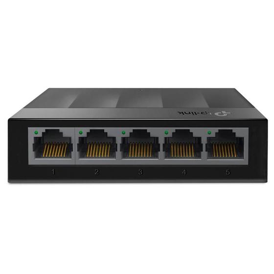 Switch Gigabit de Mesa TP-Link 5 Portas 10/100/1000Mbps - LS1005G é boa?