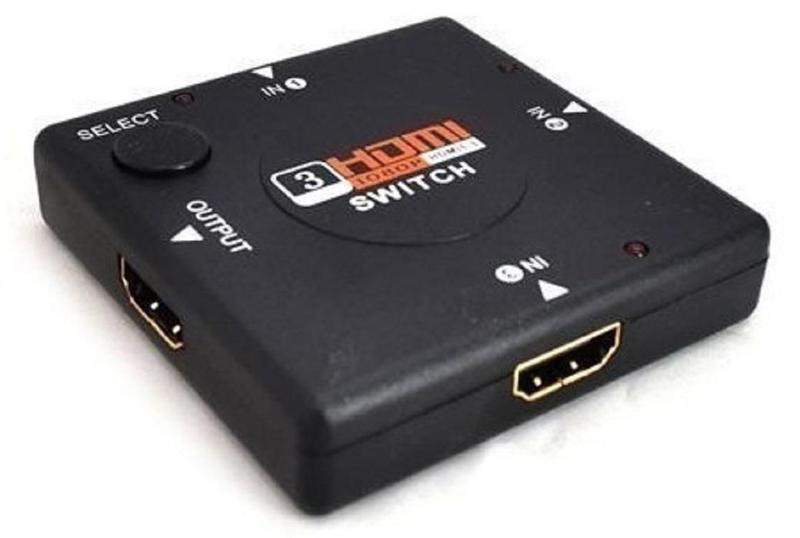 Imagem de Switch Hdmi 3 Entradas 1 Saída Select