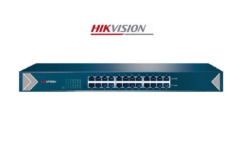 Imagem de Switch Hikvision 24P Gigabit L2 Ds 3E0524 E B