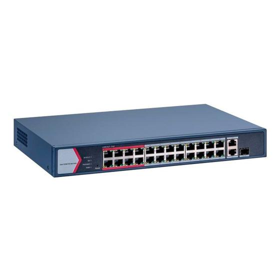 Imagem de Switch Hikvision FAST 24P Poe + 1 SFP DS-3E1326P-EI/M