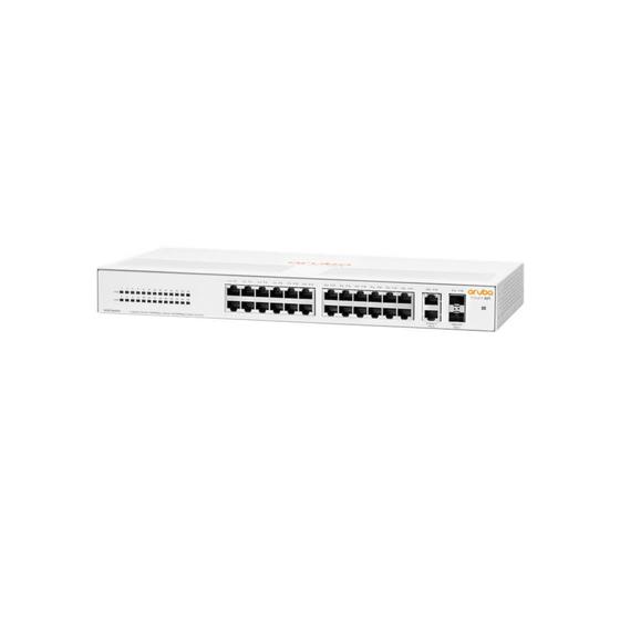 Imagem de Switch HP Aruba 26 portas 10/100/1000 R8R50A 26G 2SFP