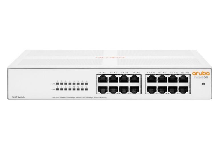 Imagem de Switch HPE Networking Instant On 1430 16g R8R47A 16 Portas Gigabit 10/100/1000