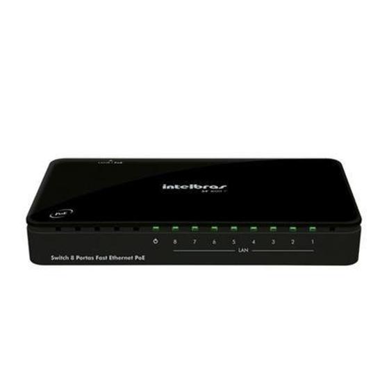 Imagem de Switch IntelBras 8 portas Fast Ethernet SF800