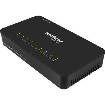 Switch Intelbras SF 800 Q+ Ultra 100Mbps 8 Portas - Preto - Bivolt Menor preço em Switch Intelbras SF 800 Q+ Ultra 100Mbps 8 Portas - Preto - Bivolt