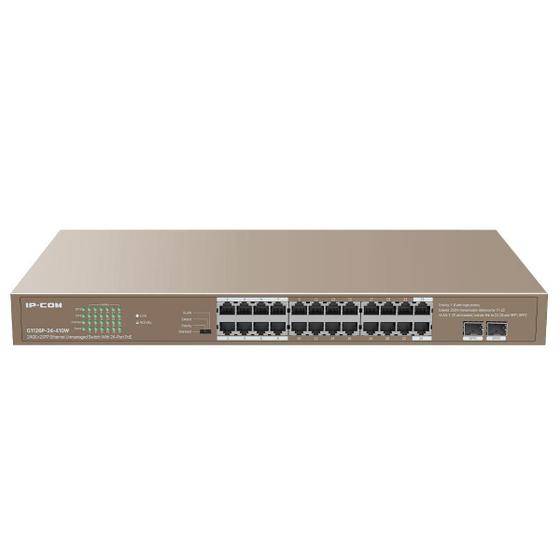 Imagem de Switch Ip-Com, 24 Portas Gigabit 10/100/1000 Mbps + 2 Portas