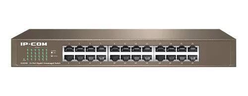 Imagem de Switch Ip-com, 24 Portas Gigabit 10/100/1000 Mbps - G1024d