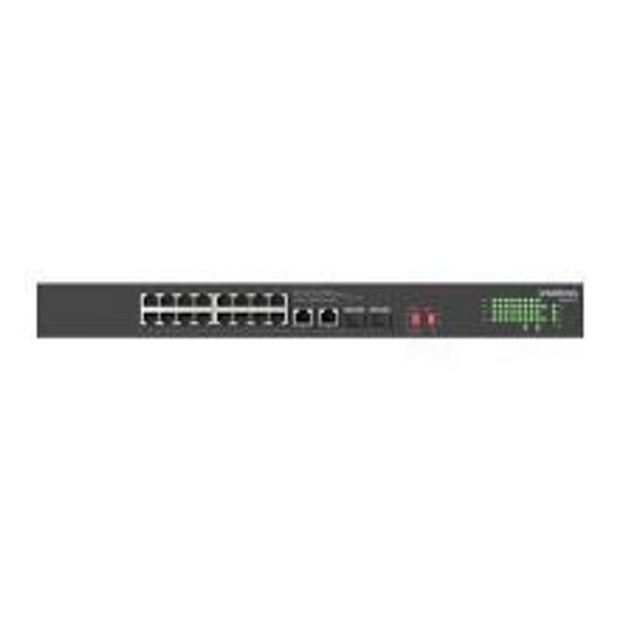 Imagem de Switch Não Gerenciável Intelbras S1118f-pa Poe 18 Portas