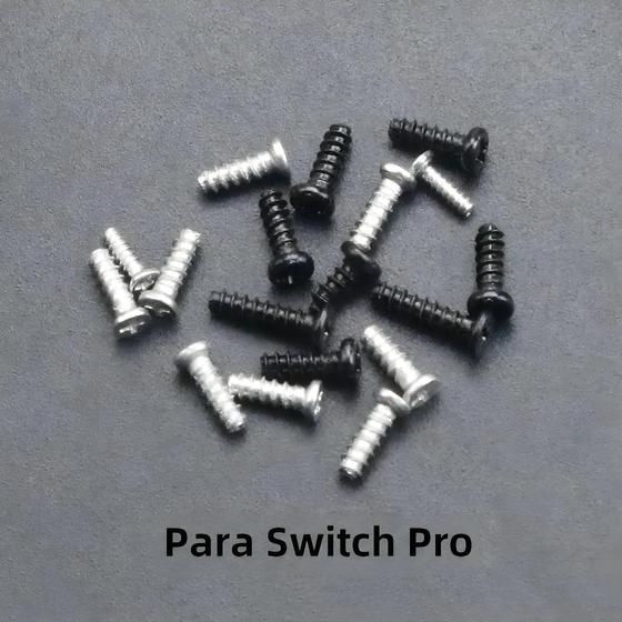 Imagem de Switch NS Lite Oled pro JCD Console Housing Screw Conjunto Completo De Kit De Substituição De
