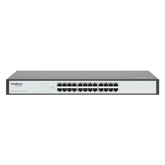 Switch Rack 24 Portas Gigabit 10/100/1000 Ethernet C/ Qos Sg 2400 Qr+ 4760022 Menor preço em Switch Rack 24 Portas Gigabit 10/100/1000 Ethernet C/ Qos Sg 2400 Qr+ 4760022