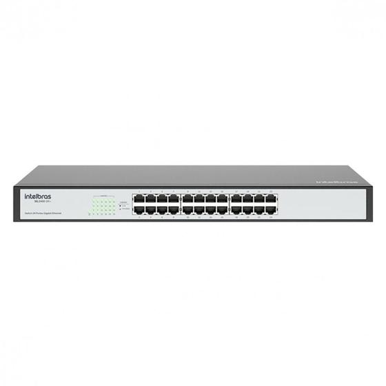 Switch Rack Intelbras SG 2400 QR+, 10/100/1000Mbps, Gigabit Ethernet, 24 Portas - QR+ 4760022 Menor preço em Switch Rack Intelbras SG 2400 QR+, 10/100/1000Mbps, Gigabit Ethernet, 24 Portas - QR+ 4760022