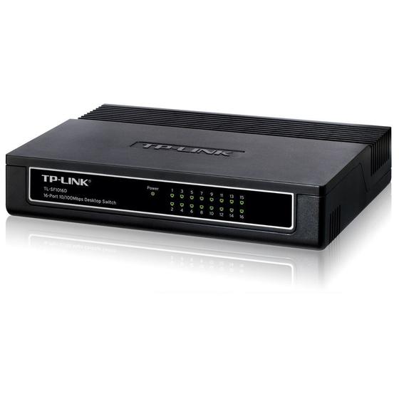 Imagem de Switch TP-Link 16 Portas TL-SF1016D 10/100Mbps Mesa