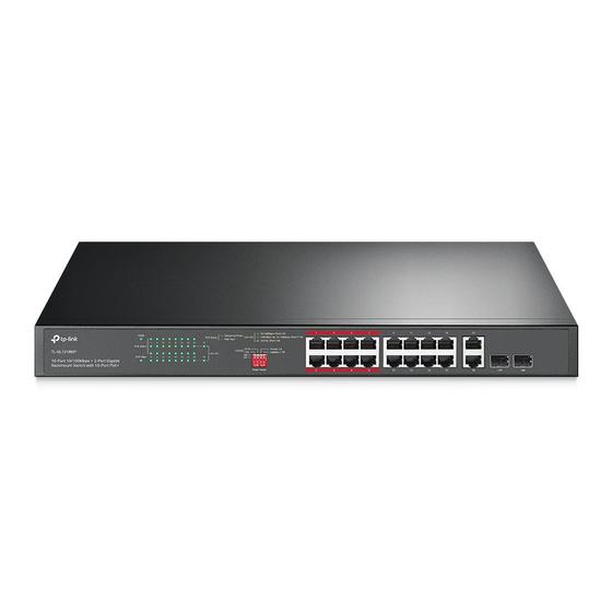 Switch tp-link 16 portas tl-sl1218mp 2giga 16*10/100mbps poe+ Menor preço em Switch tp-link 16 portas tl-sl1218mp 2giga 16*10/100mbps poe+
