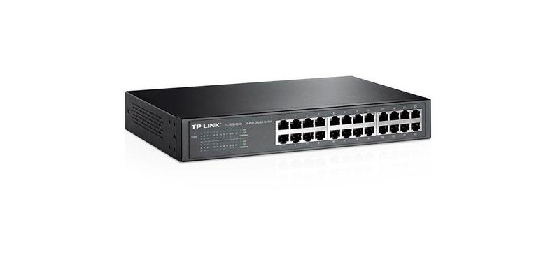 Imagem de Switch TP-Link 24 Portas Gigabit Mesa/Rack TL-SG1024D