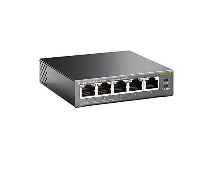 Imagem de Switch TP-LINK Gigabit de 5 Portas com 4 Portas PoE+