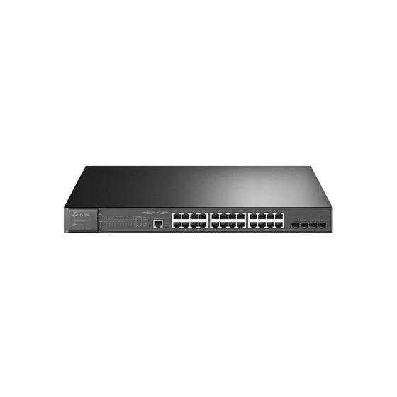 Imagem de Switch Tp-Link Jetstream TL-SG3428MP com 24 Portas Ethernet de 10/100/1000 Mbps