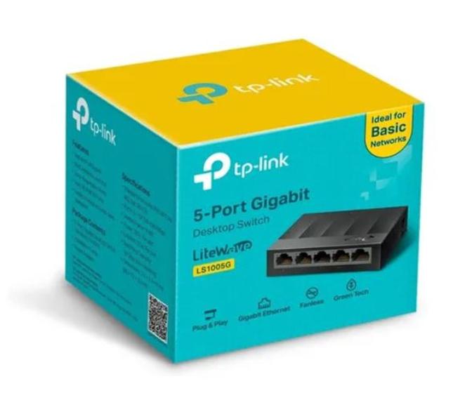 Imagem de Switch TP-LINK LS1005G 5 Portas Gigabit