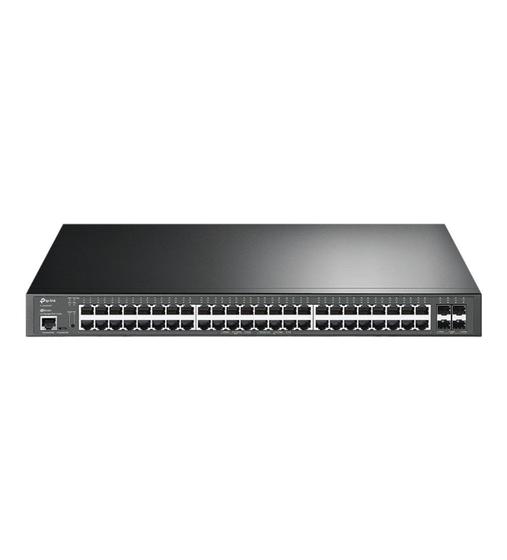 Imagem de Switch Tp-Link Poe+ Gigabit 4 Portas, SFP, 48 Portas, Gerenciável - Tl-Sg3452xp