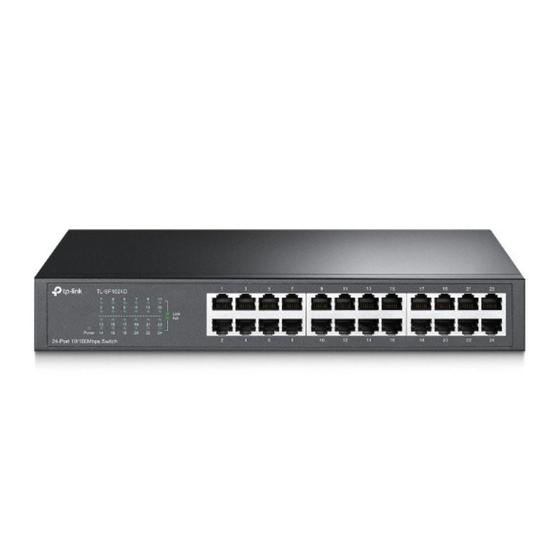 Switch TP-Link TL-SF1024D 10/100MBPS 24 Portas Preto Menor preço em Switch TP-Link TL-SF1024D 10/100MBPS 24 Portas Preto
