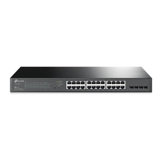 Switch TP-Link TL-SG2428P Gigabit 4 Portas SFP + 24 Portas PoE+ Menor preço em Switch TP-Link TL-SG2428P Gigabit 4 Portas SFP + 24 Portas PoE+