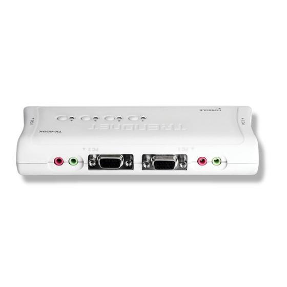 Imagem de Switch Trendnet 4 Portas Usb Tk-409K Novo +