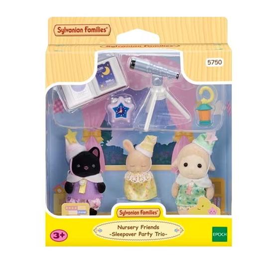 Imagem de Sylvanian Families Amigos Jardim Da Infância Noite do Pijama Epoch 5750