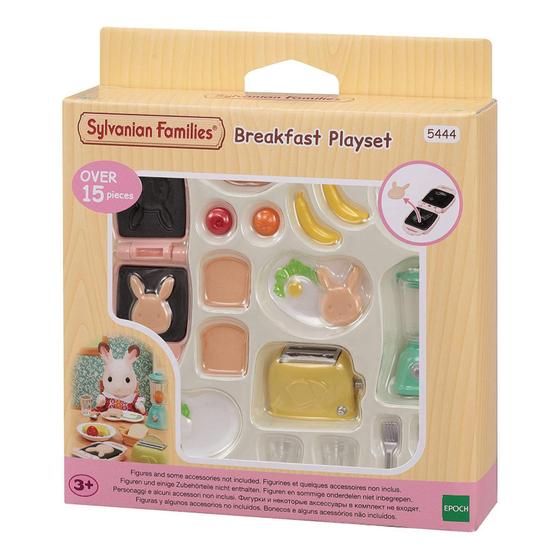 Imagem de Sylvanian Families Conjunto Cafe Da Manha Delicia Epoch 5444