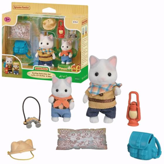 Imagem de Sylvanian Families Exploração Animada Gatos Leite 3+ Epoch