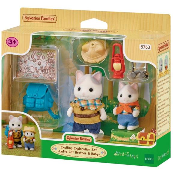 Imagem de Sylvanian Families Exploração Irmão E Bebê Gato - Epoch 5763