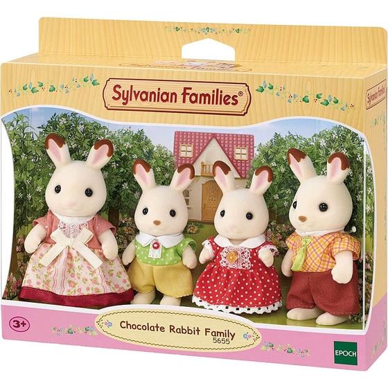 Imagem de Sylvanian families familia dos coelhos chocolate epoch