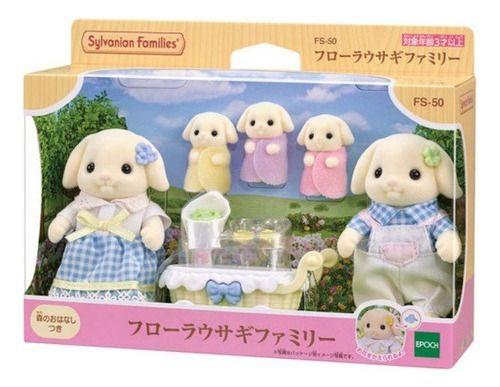 Imagem de Sylvanian Families Família Dos Coelhos Floral 5735