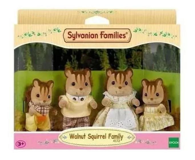 Imagem de Sylvanian Families Familia Dos Esquilos Noz - Epoch 4172