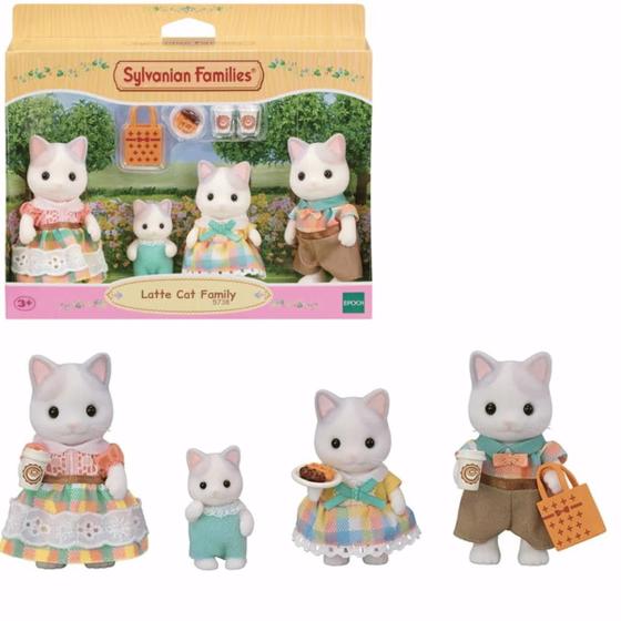 Imagem de Sylvanian Families Família dos Gatos de Leite 3+ 5738 Epoch