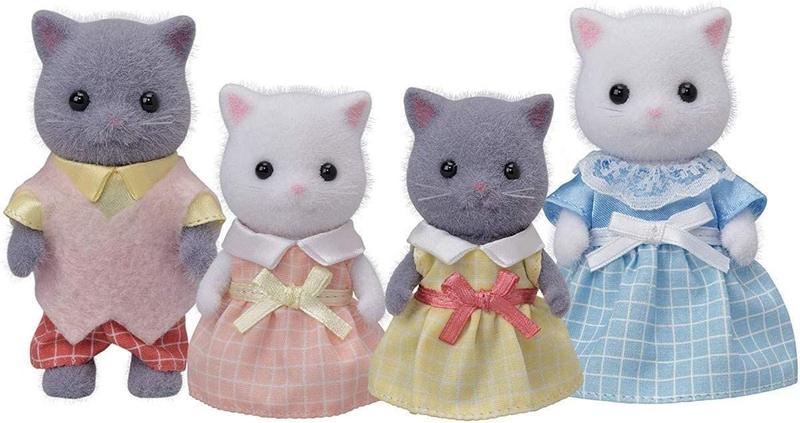 Imagem de Sylvanian Families Família Gatos Persa Epoch 5455