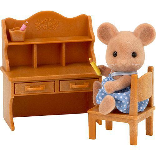 Imagem de Sylvanian Families IRMA Rato com Escrivaninha EPOCH Magia 1804