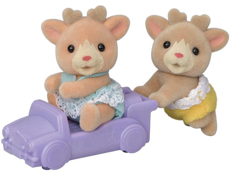 Imagem de Sylvanian Families Renas Gêmeos com Acessórios - Epoch 2 Bonecos