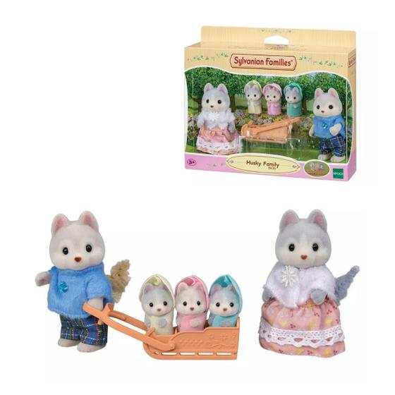 Imagem de Sylvanian Families Set Família dos Husky 3+ 5636 Epoch