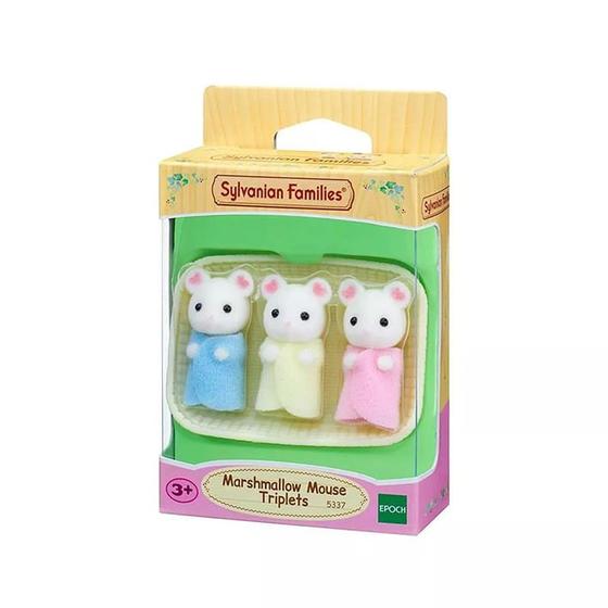 Imagem de Sylvanian Families - Trigemeos Rato Marshmallow