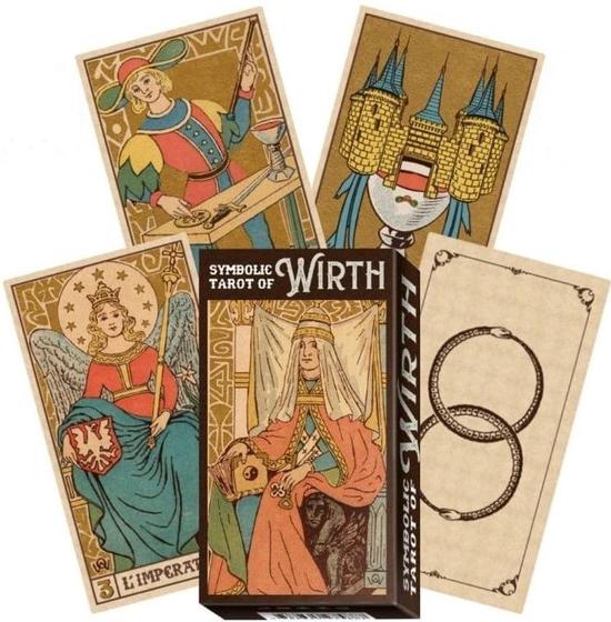 Imagem de Symbolic Tarot Of Wirth Deck Tarô Simbólico de Oswald Wirth Baralho de Cartas de Oráculo
