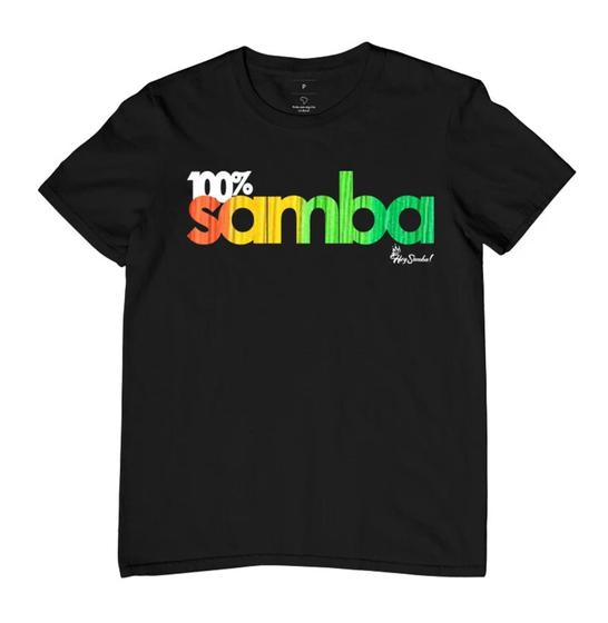 Imagem de T-shirt 1/2 Malha 30.1 Samba Multicor
