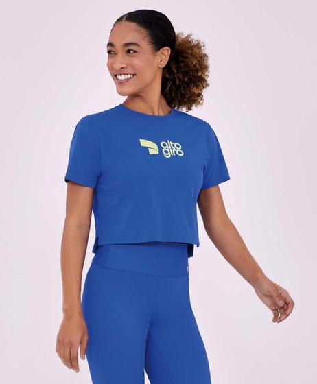 Imagem de t-shirt  ALTO GIRO SKIN FIT CROPPED FEMININO REF:2311701