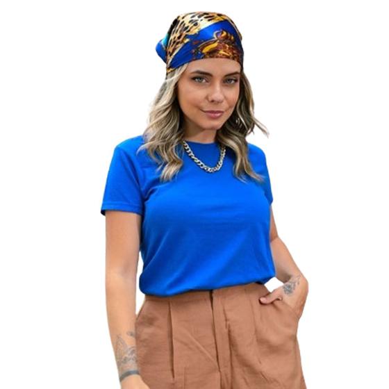 Imagem de T-shirt Azul Royal Lisa